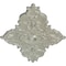 Ekena Millwork Melchor Diamond Medallion (Canopies up to 4"), 67 1/4"W x 43 3/8"H x 4"ID x 2"P, Flash Copper CM70X43MLFCS - alternate 4